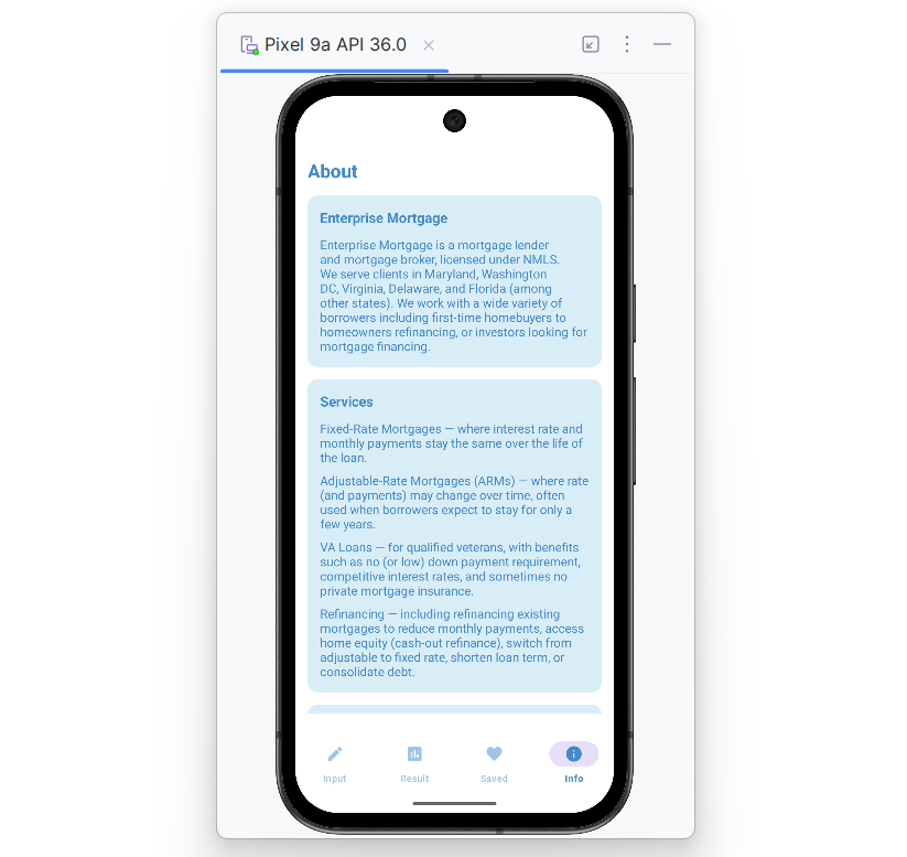 About Enterprise Mortgage